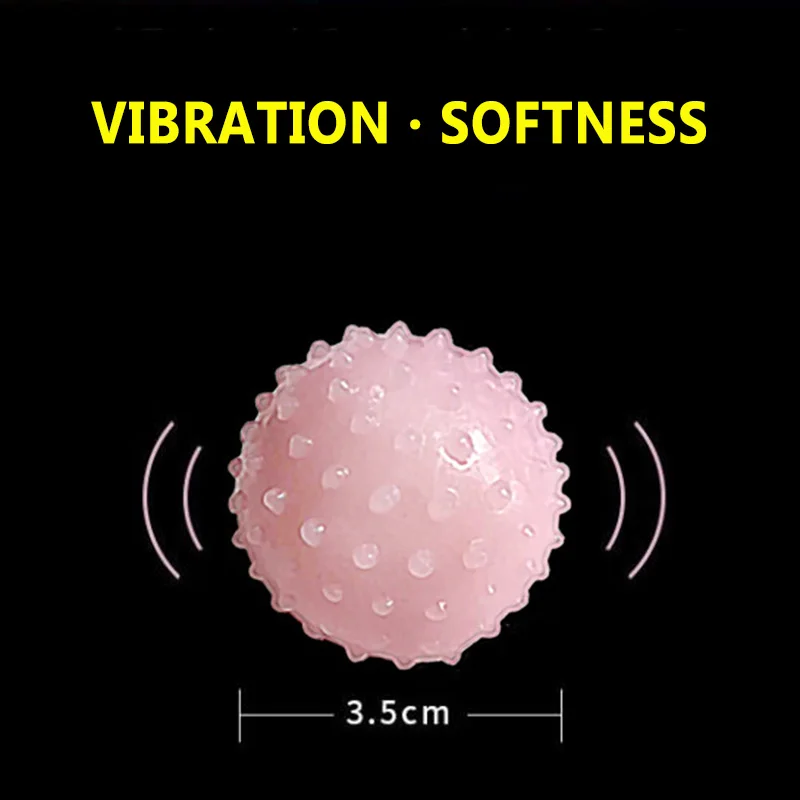 Sex Toy Electric Vibrator Ball With Beads 35mm Soft Prostate Vagina Massager Dick Extender Condom Men Women vaginal vibrators,female sex toys,vibrator sex toy