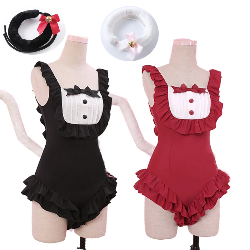 Kawaii Lady Cosplay купальник в стиле аниме милые девушки сексуальный кот женщина