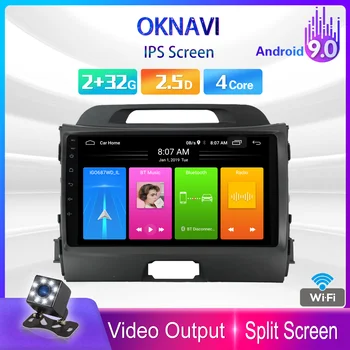 

Car Stereo Multimedia DVD Player Android 9 Inch No 1 2 Din GPS Navigation 32EQ DSP for KIA Sportage 3 2011 2012 2013 2014 2015