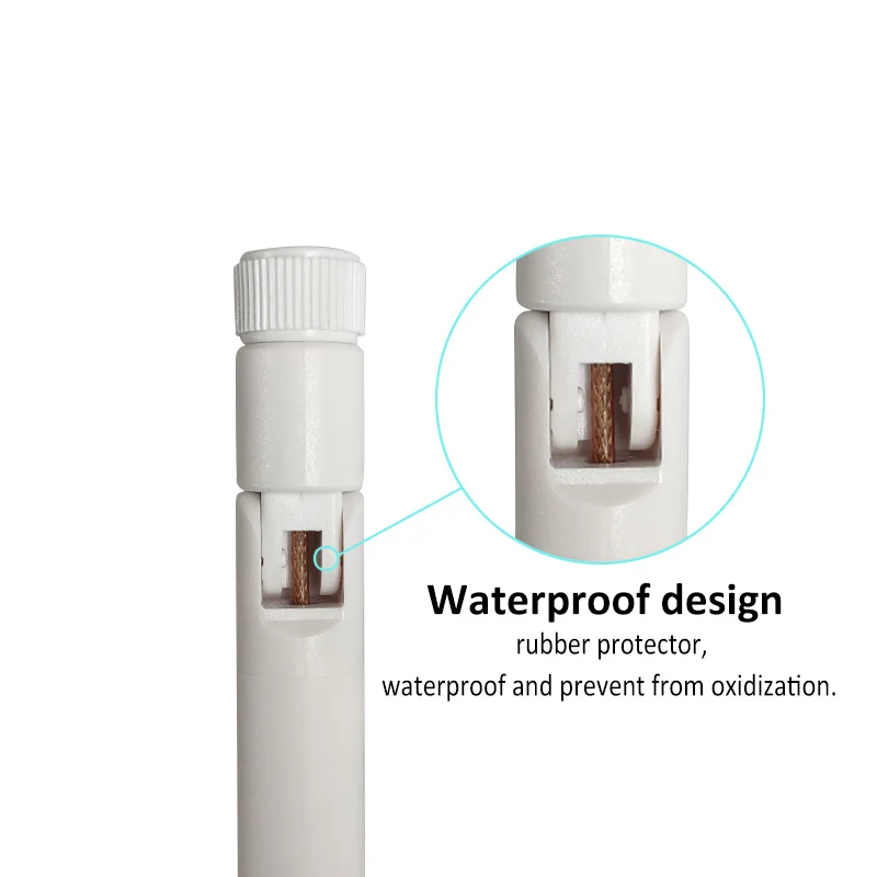 white 868MHz 915MHz Antenna 5dbi SMA Male Connector GSM 915 MHz 868 MHz antena antenne waterproof 4