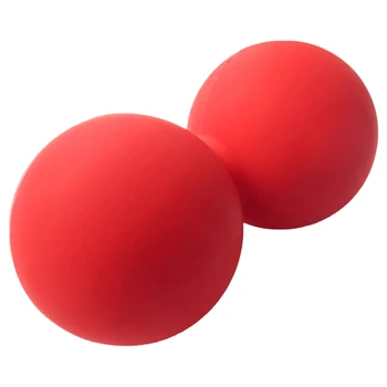 

Peanut Massage Balls Double Lacrosse Ball Silicone Deep Tissue Massage Tool Muscle Reliefer Mobility Ball for Physical Therapy