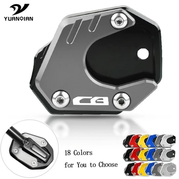 

For HONDA CB 650R CB650 R CB650R Neo Sports Cafe 2019-2020 Motorcycle Side Stand Pad Plate Kickstand Enlarger Support Extension