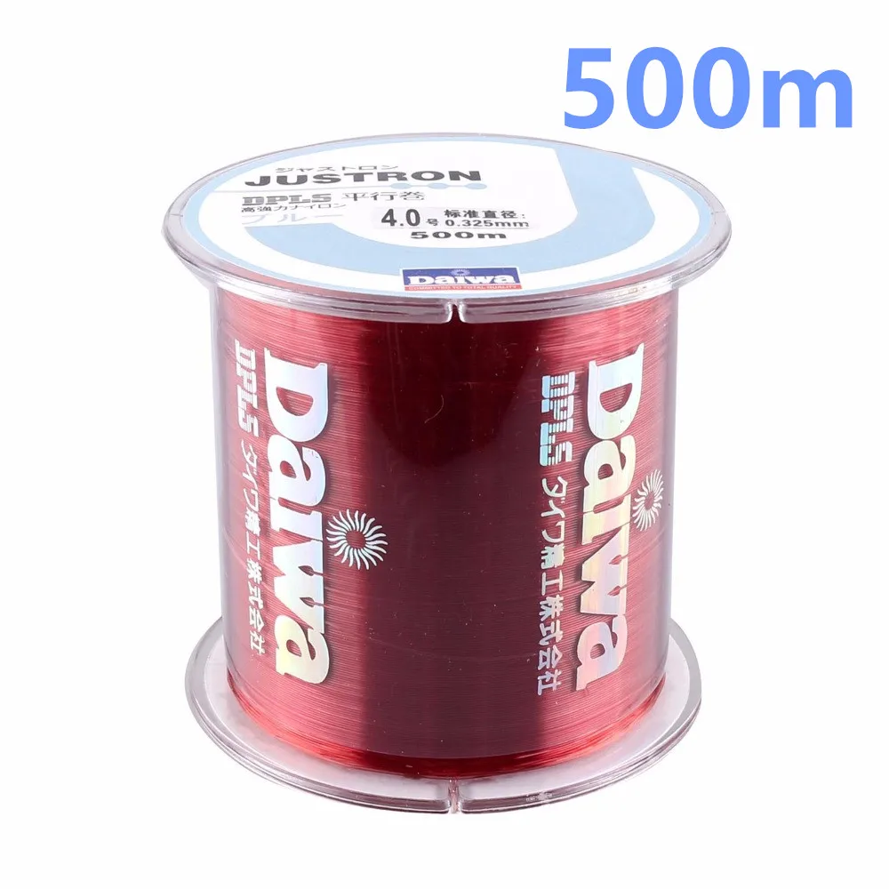 

Japanese 500M Nylon Fishing Line Durable Monofilament Rock Sea Fishing Line Thread Bulk Spool All Size 0.4 To 8.0