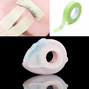 

Eyelash Non-woven Isolation Tapes Cutter Eyelash Extension Under Patches False Eyelashes Supplies Rotating Dispenser Tape Cutter