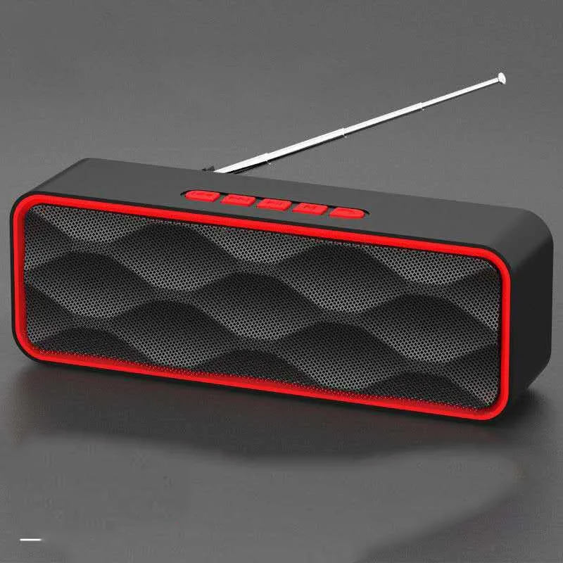 Двойной динамик беспроводной Bluetooth динамик сабвуфер высокой громкости радио компьютер домашний открытый динамик CC129