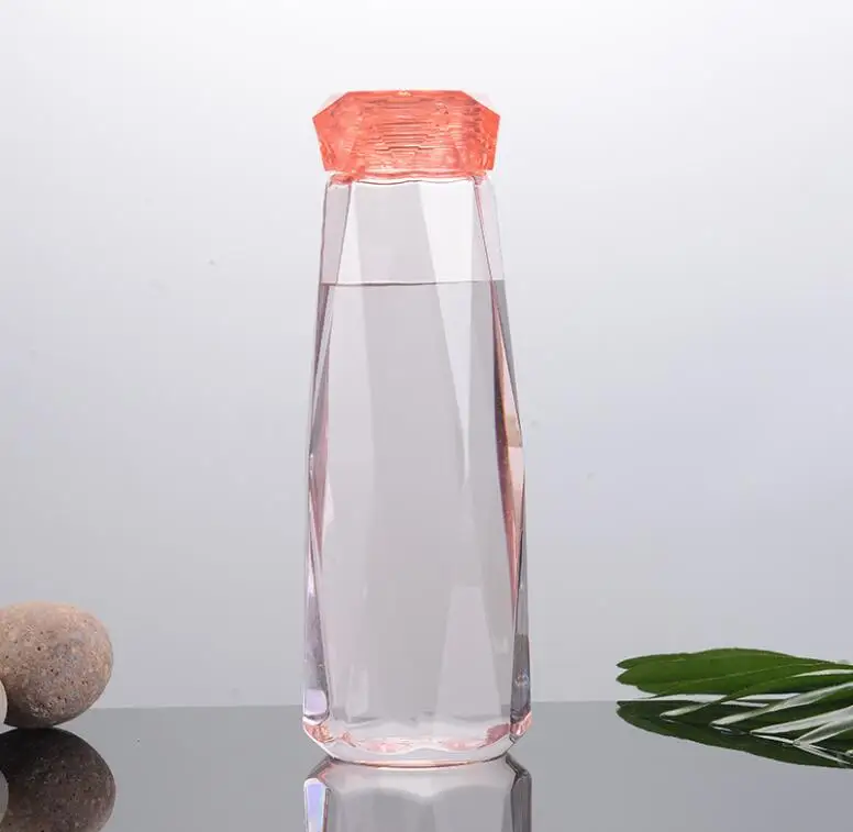 BPA бутылка для воды пластиковая Спортивная скраб герметичная Питьевая Бутылка портативная модная посуда для напитков Туристические Бутылки
