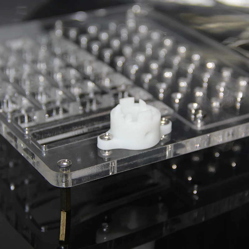 Acrylic Oiling Plate with Opener for Mechanical Keyboards - Switch Maintenance Kit for Cherry, Gateron, Kailh, and Box Switches Description Image.This Product Can Be Found With The Tag Names Computer cleaners, Computer Office, Oiling plate