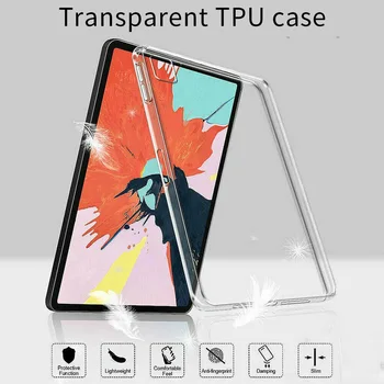 

11inch Soft TPU With Charging Hole Fashion Ultra Slim Scratch Resistant Laptop Case Solid Back Cover Protable For 2020 Ipad Pro