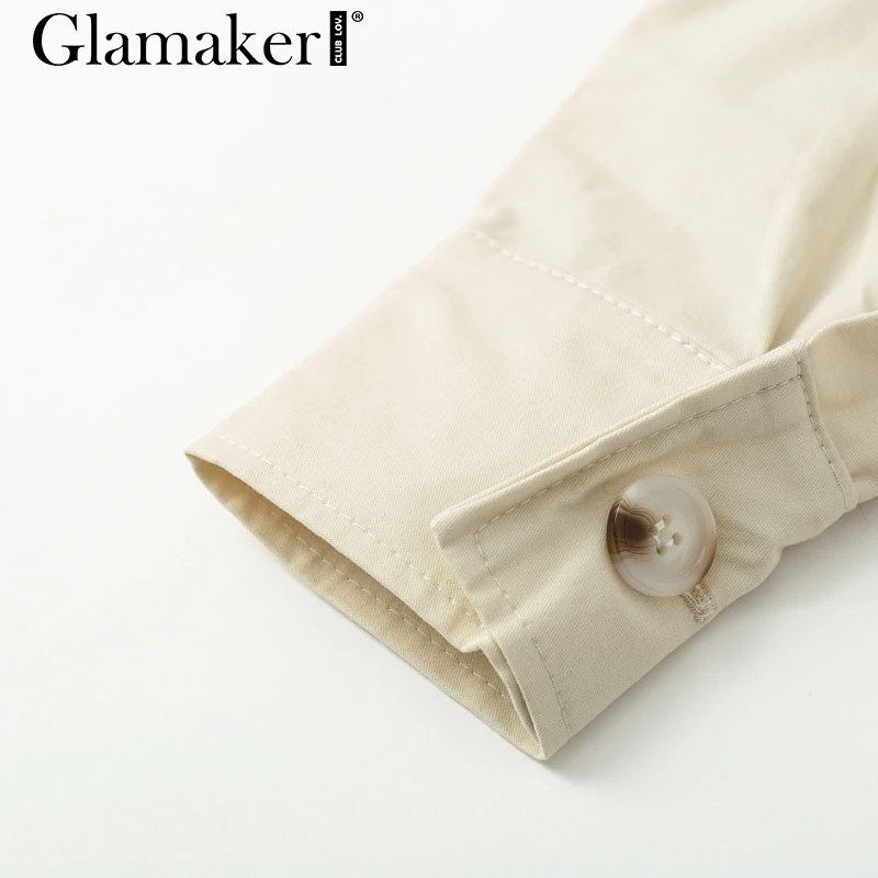 Glamaker/короткое пальто с отложным воротником и рюшами; женская повседневная куртка с длинными рукавами абрикосового цвета на пуговицах; сезон осень-зима; мягкая женская куртка