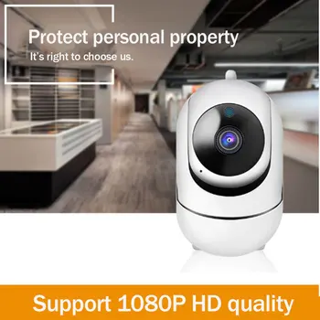 

1080P Wireless Camera 2MP HD IP Camera Baby Pet Camera 360 Degree Home Indoor Wifi Remote Surveillance Housekeeping Night Vision