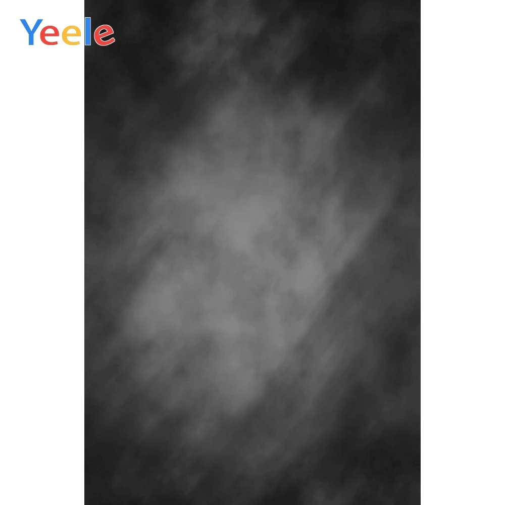 Yeele сплошной цвет черный градиентный портрет ребенок домашнее животное