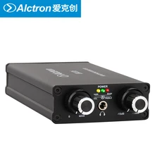 Alctron HA106 portable mini headphone amplifier suitable for studio stage performance