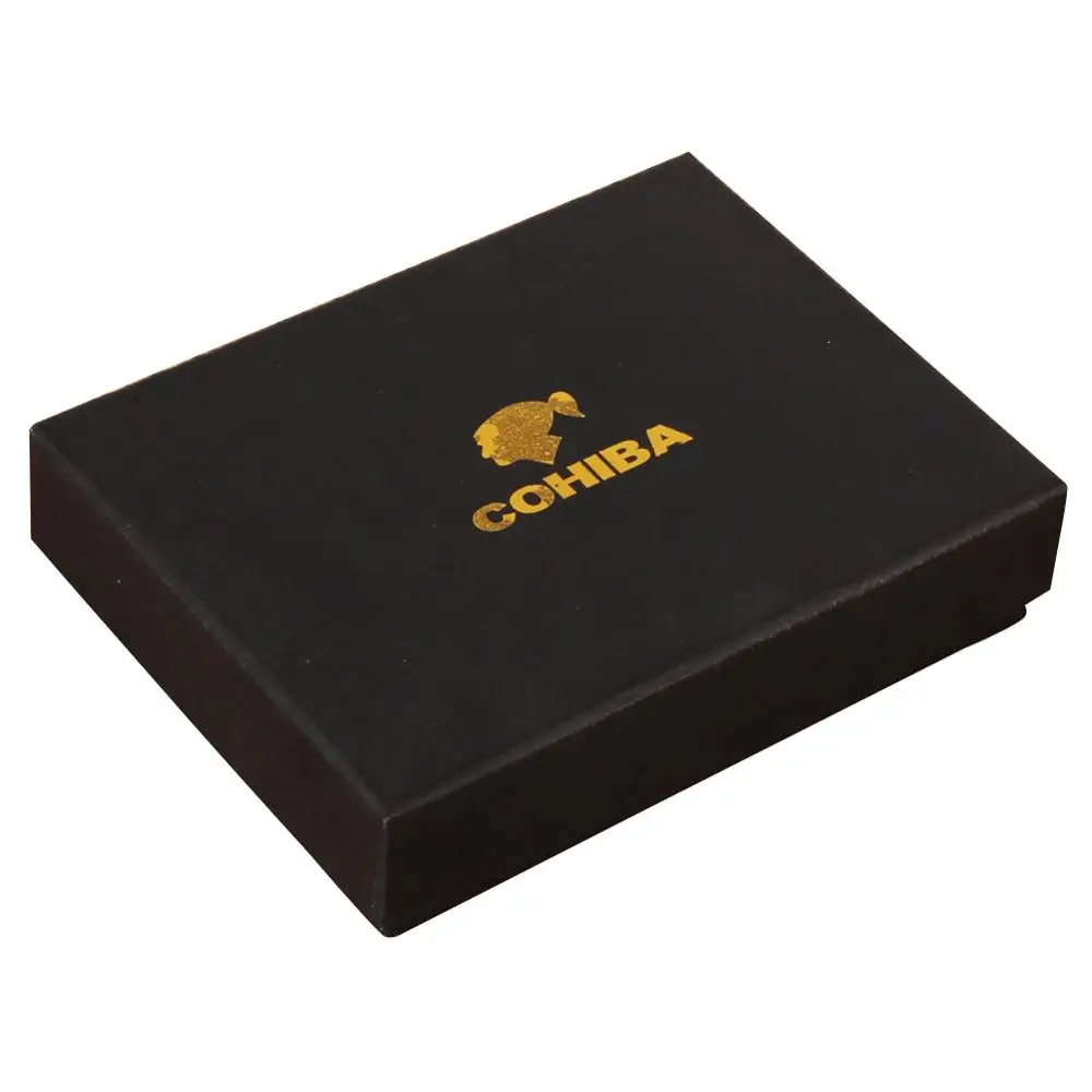 COHIBA острый сигарный нож из нержавеющей стали металлический ветрозащитный 3