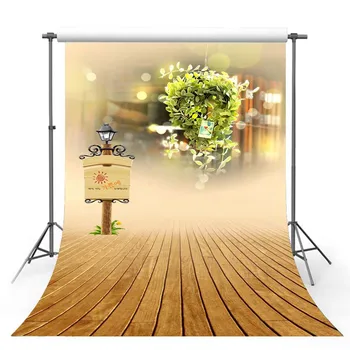

TAIBO Vinyl Background Photography Wooden Floor Background Grass Ring Photo Studio Backdrop Photophone