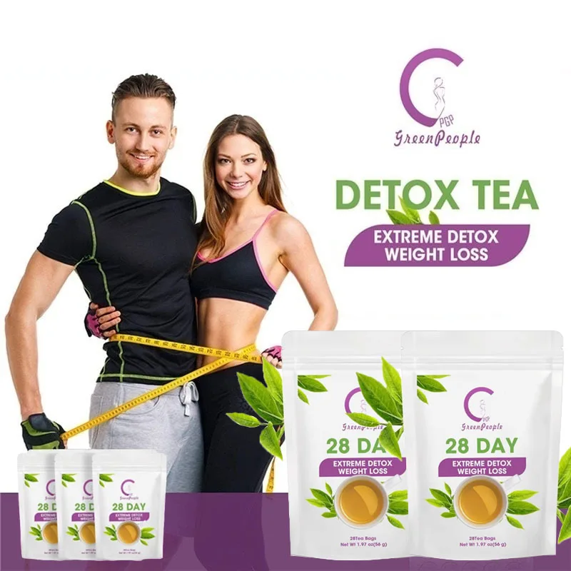 Fat Burner 28 Days Detox Product Detox Reduce Bloating Constipation