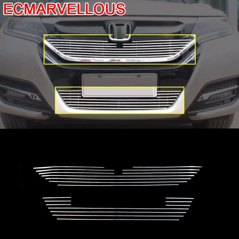 

Exterior Car Accessories Decoration Modification Parts Modified Automobiles protector Mouldings Front Net 17 FOR Honda URV