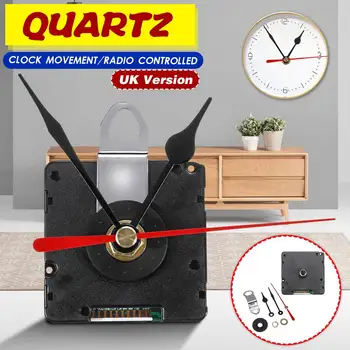 

60mm Time Atomic Radio Controlled Quartz Silent Clock Movement Mechanism DIY Kit Clock Accessories UK MSF Accessories