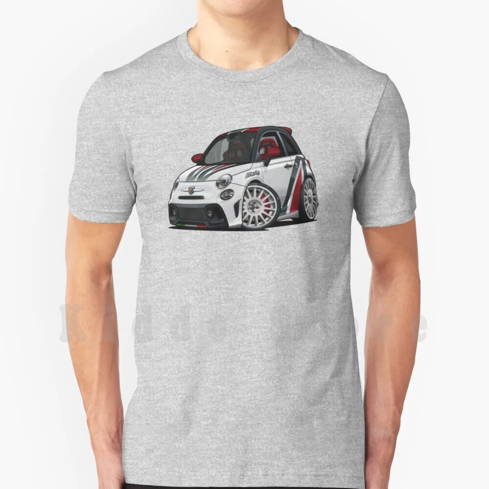 Fiat 595 Abarth Espositore Per Uomo Stampa Cotone New Cool Tee Alitaliano Fiat Abarth Fiat Abart Fiat 595 Abart Fiat 595