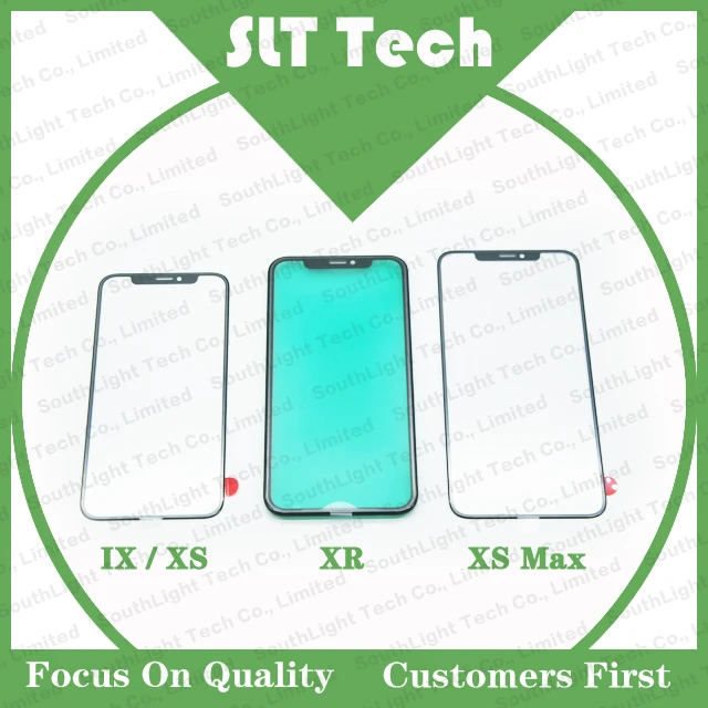 Оригинальный сенсорный ЖК-экран для iPhone X XS Max XR стеклянная линза внешняя панель