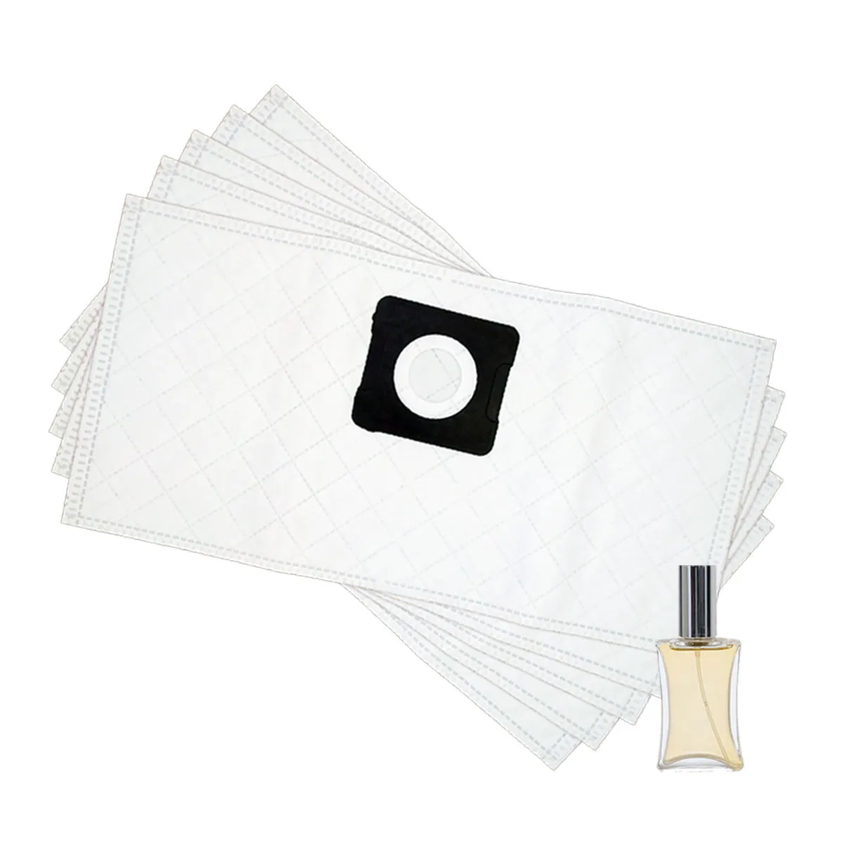 Vacuum Cleaner Dust Bag Compatible Brand Model Phantom s Deluxe 6100 5 Pieces HT-TT0082-5-27 | Бытовая техника