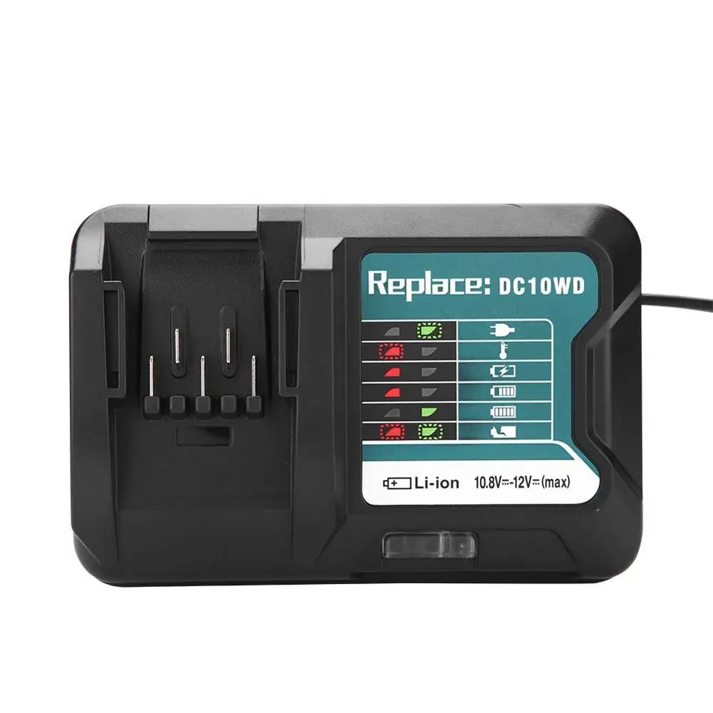 

Fast Charging Lithium Battery Charger for Makita 10.8V 12V DC10WD BL1015 DC10WD / DC10SB / DC10WC 100-240V Charger