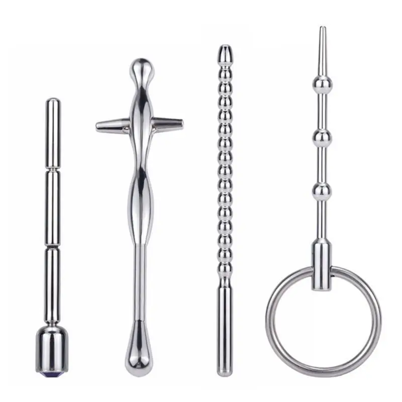 

NoEnName_Null One Stainless Solid Urethral Sounds Urethral Sounding Plug for Men Beginner Q1QB