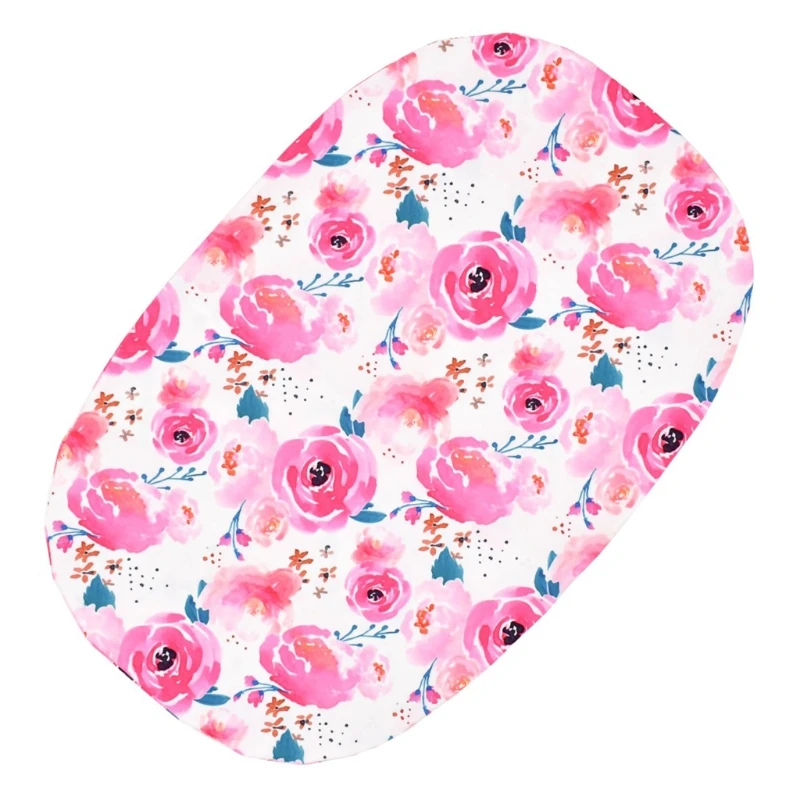 Soft baby bed sheet removable slipcover fitted sheet baby changing pad cover for newborn lounger bionic bed crib
