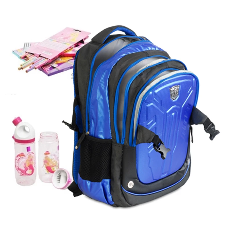 Новинка, детская школьная сумка с изображением героев мультфильмов, сумка для начальной школы, полиэфирная водонепроницаемая сумка со светоотражающей лентой