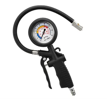 

new digital High precision tire pressure gauge with inflatable head car tire pressure monitor count obviously add air pump gun