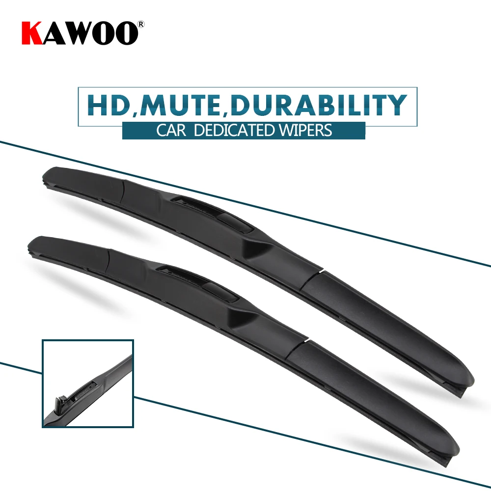 

KAWOO 2pcs Car Wiper Blade 22"+20" For Lexus IS250 (2006-2014) Auto Soft Rubber Windcreen Wipers Blades Car Accessories Styling