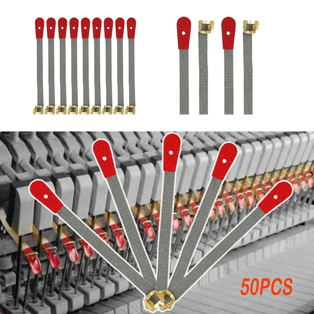 

50 Pcs/set Piano Tuning Rope Medieval Climbing Belt Rope Reel for Vertical or Grand Piano