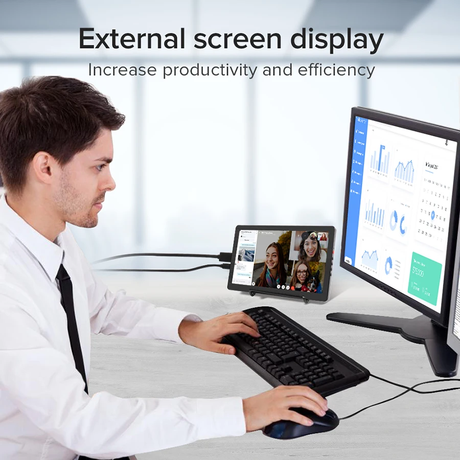 UPERFECT 7 &ġ ̴ ޴  IPS HD WLCD ȭ HDMI ÷ Ʈ PS4 Xbox    ȭ 450cd/m