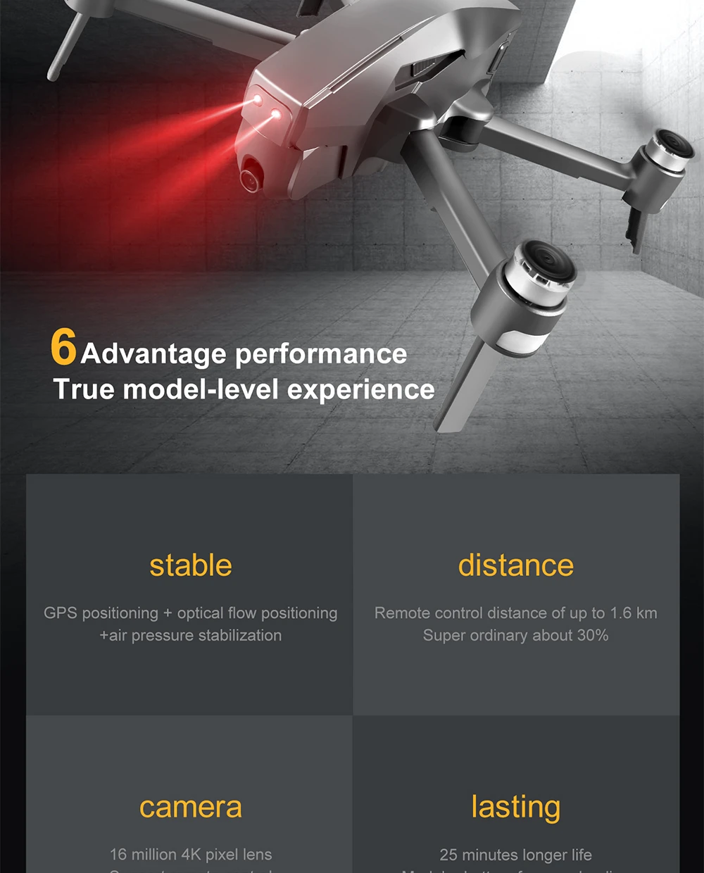 Gps Дрон 4K HD камера 5,8G wifi FPV Квадрокоптер оптический поток следование Профессиональный селфи бесщеточный 25 минут время полета Вертолет