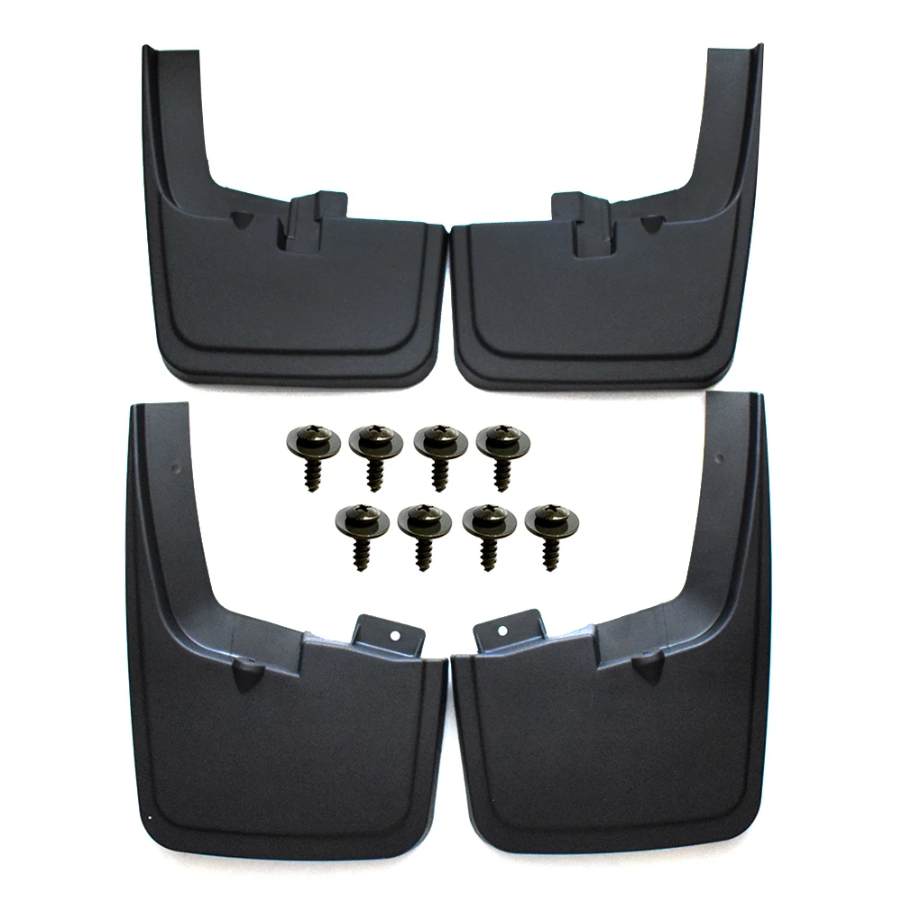 

4pcs Mudguards Car Mud Flaps For Ford F150 2015 2016 Fender Mudflaps Front Rear Splash Guard Mud Flap