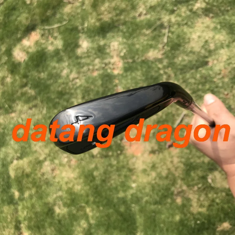 datang dragon golf Утюги черные AP3 Утюги Кованые набор(3 4 5 6 7 8 9 P) с динамическим золотом S300 стальной вал 718 клюшек для гольфа