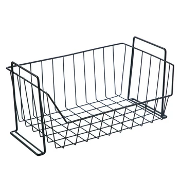 

Newe Wrought Iron Storage Basket Simple Kitchen Snack Storage Basket Desktop Toy Basket Wardrobe Clothing Storage Basket