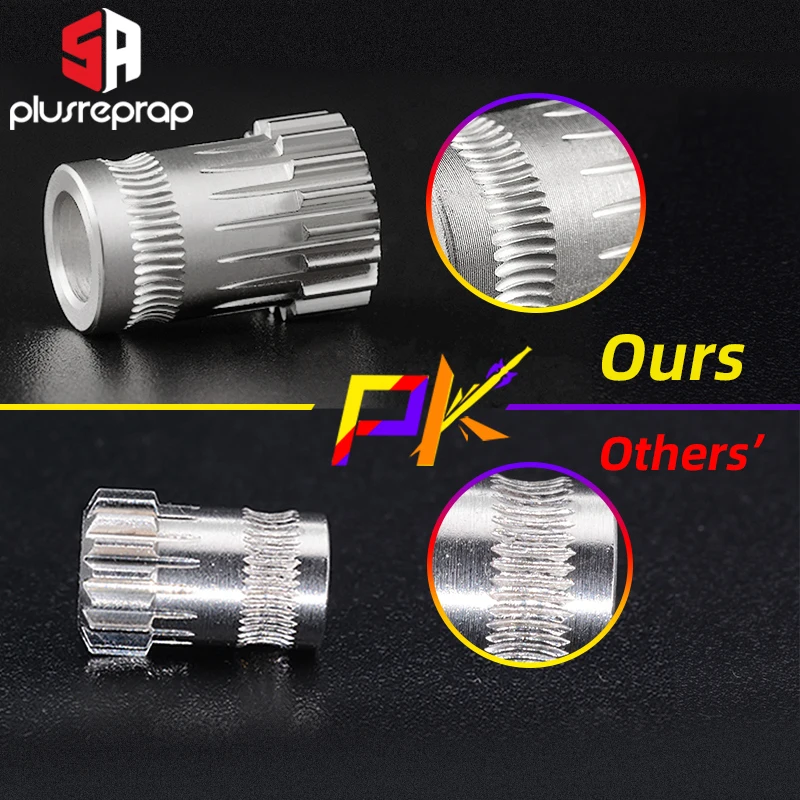 Clonado Btech Dual Drive Kit de Extrusão para Prusai3 Mk8 Faça Você Mesmo Vor-on 1.75 mm Filamento Alimentação Acessórios da Impressora 3d - Imagem 4