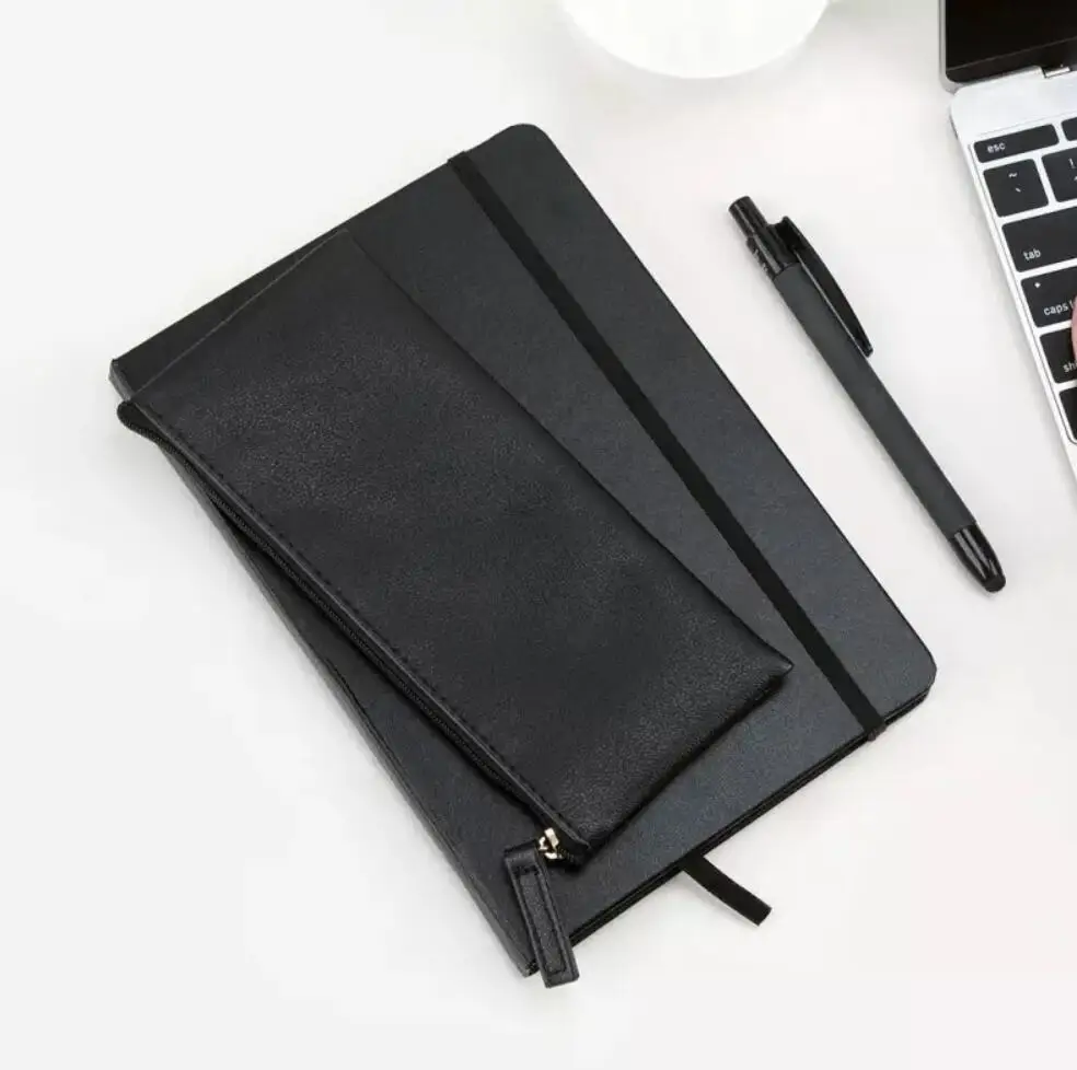 Xiaomi Kinbor Бизнес ручка для записной книжки наборы подарочных коробок карандашей, пенал шариковая ручка закладки Многофункциональная офисная Конференция расходные материалы