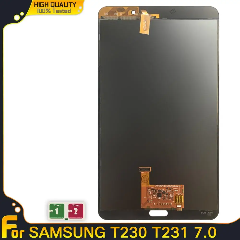 LCD For Samsung Galaxy Tab 4 7.0 T231 SM-T231 T230 Display Tablet Touch Screen Digitizer Sensors Assembly Panel Replacement | Компьютеры и