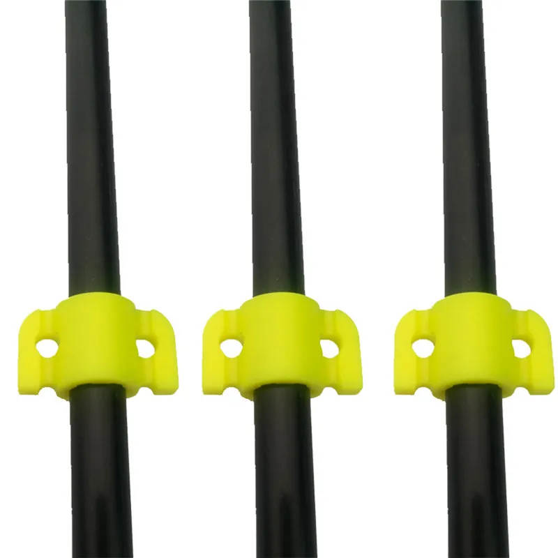 6 шт. стрельба из лука Рыбная ловля слайдер подходит для диаметром 8 мм углеродная