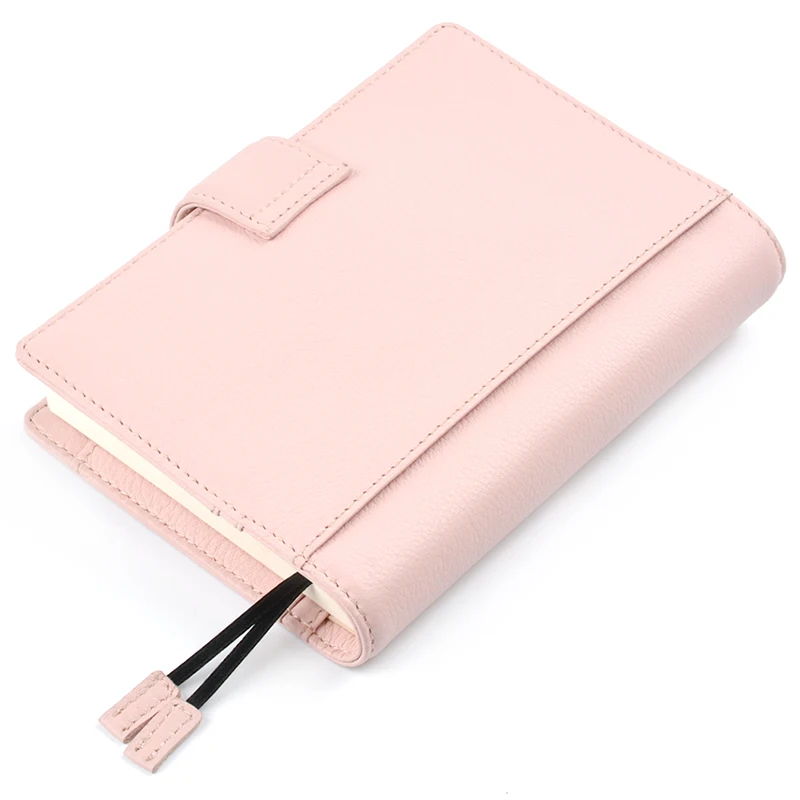 Pink Блокнот А6, ежедневник, планировщик, журнал, канцелярские принадлежности, небольшой блокнот, органайзер, большой карман - Color: Pink
