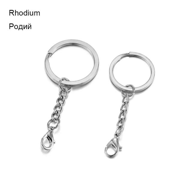 28 30mm Screw Eye Pin Key Chain Key Ring keychain Bronze Gold Keyrings Split Rings With Screw Pin Jewelry Making