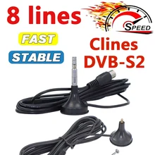 Satxtrem Baseus European Ugreen Stable HD TV V7 V8 V8X Nova Cline ESPA A 8 Lines