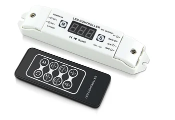 

BC-201 RF Control Mini Pixel light Controller RGB 6803 Controller 9813 LED Pixel Controller