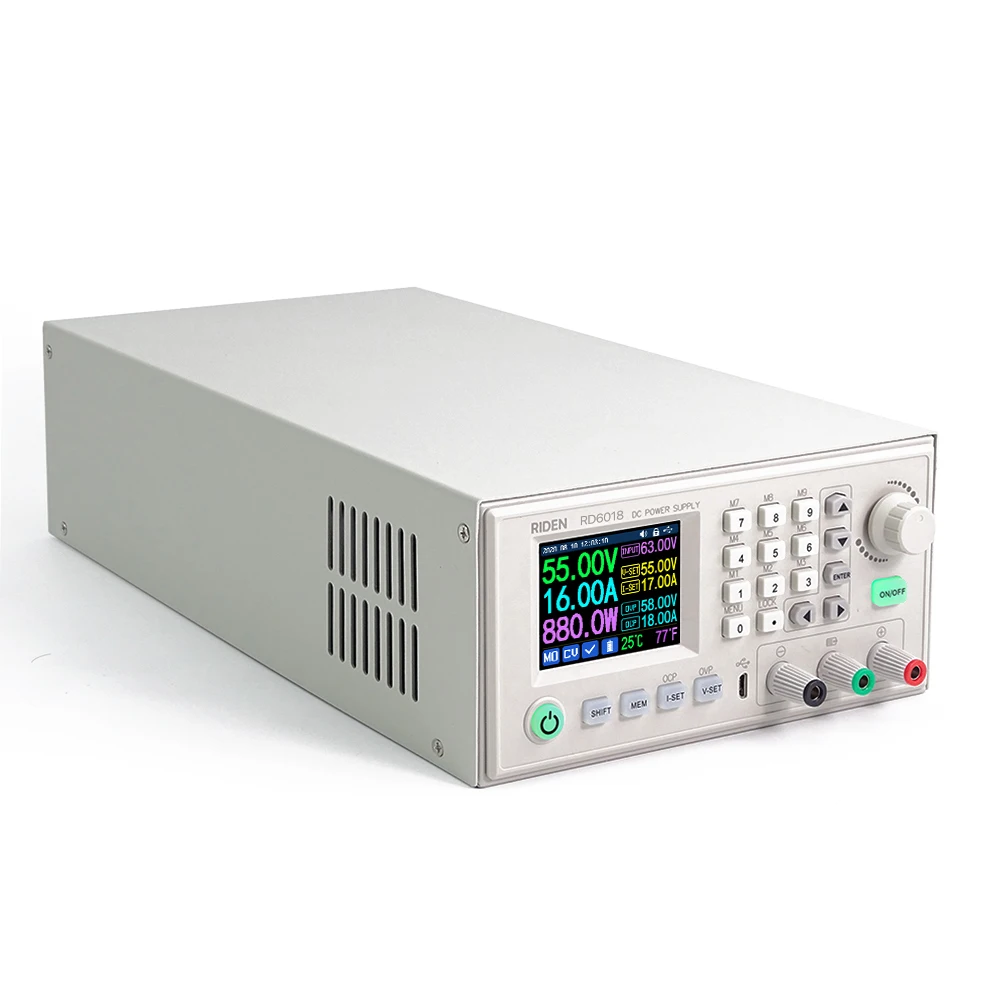 Понижающий модуль питания RD RD6018 RD6018W USB Wi Fi вольтметр 60 в 18 А VS RIDEN RD6006