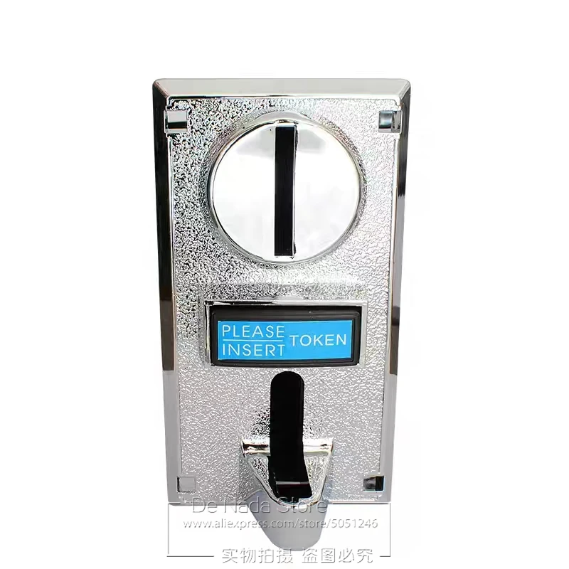 Multi Coin Acceptor CPU Programmable 6 Type Coin Validator Electronic Selector Mechanism Arcade Mech for Vending Washing Machine