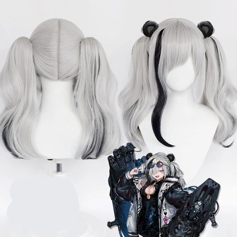 

Anime 50cm Women Wigs Game Arknights FEatet Cosplay Wig Short Wigs Heat Resistant Movie