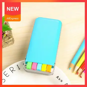 

5pieces/set Creative Mini Candy Color Highlighter Set Graffiti Pen Stationery Office Student Marker Gift School Supplies D3F9