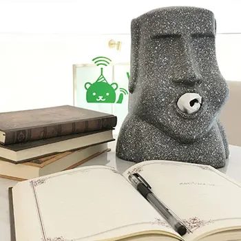 

HOT Moai Napkin Box Innovative Easter Island Moai Design Paper Tissue Box Fun TI99