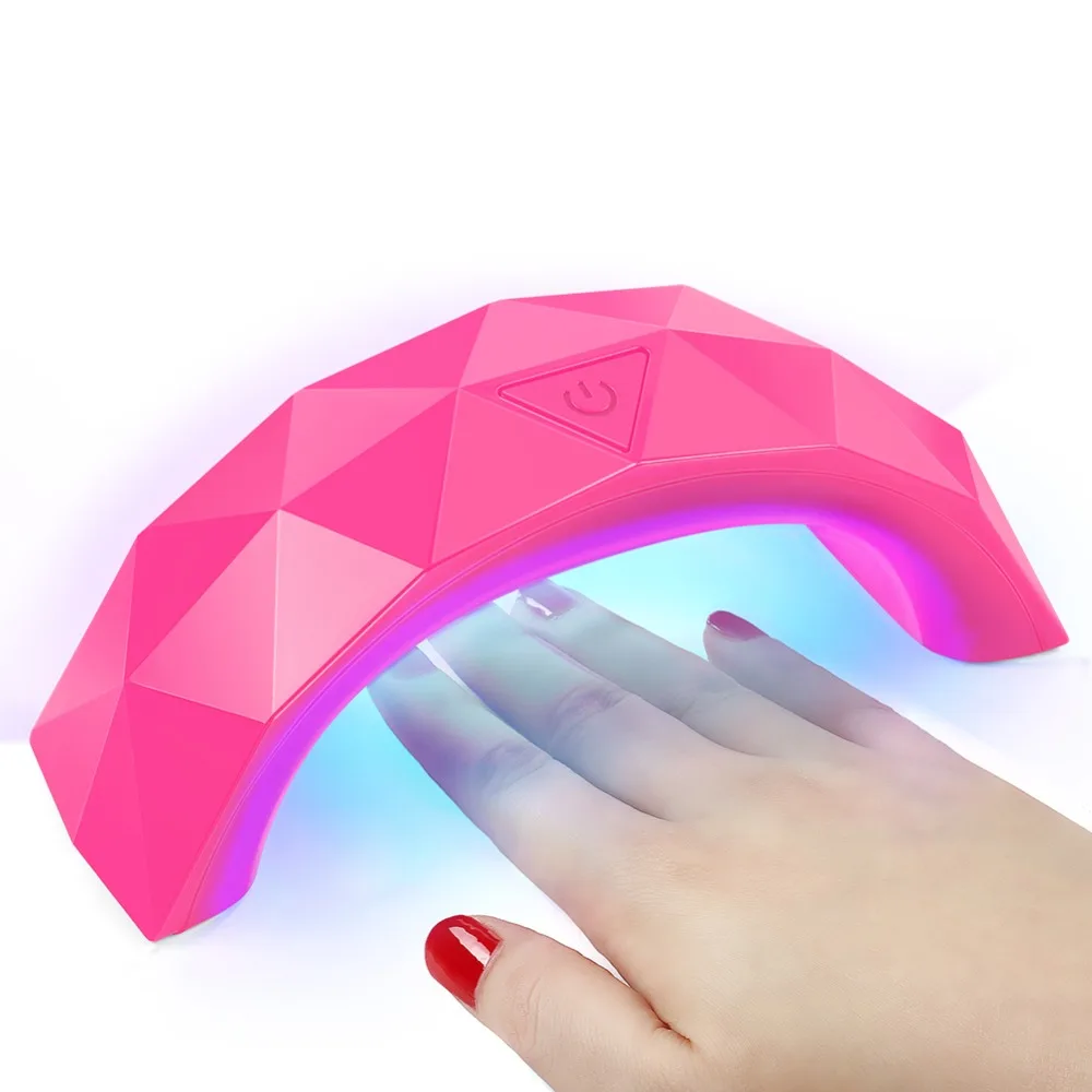 9 Вт USB линия Мини светодиодный светильник для портативных ногтей сушилка форма радуги лампа для ногтей отверждение для УФ-гель для ногтей Сушилка инструмент для дизайна ногтей